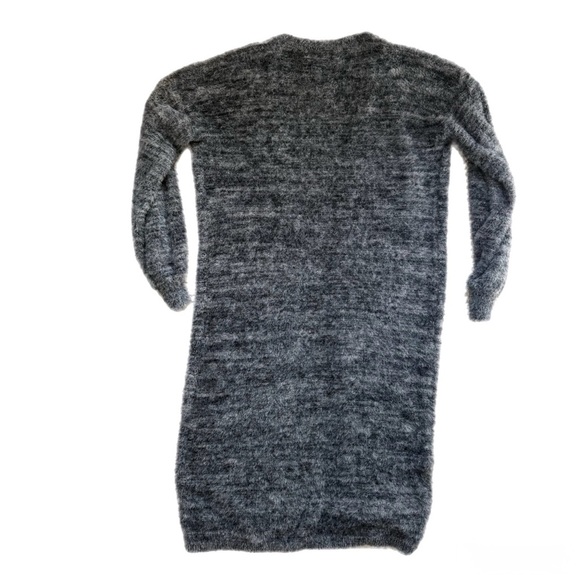 Magaschoni Charcoal Open-Front Cardigan - Picture 2 of 5